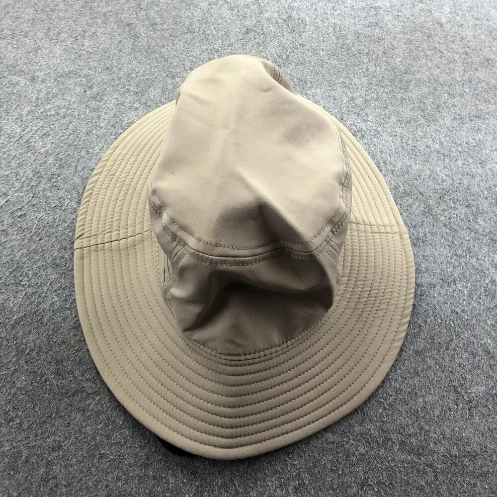 Adidas Bucket Cap Boonie Mens One Size Beige AEROREADY Wide Brim Outdoor Hiking